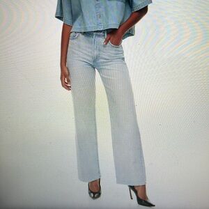 Denim forum The Farrah high rise wide leg
